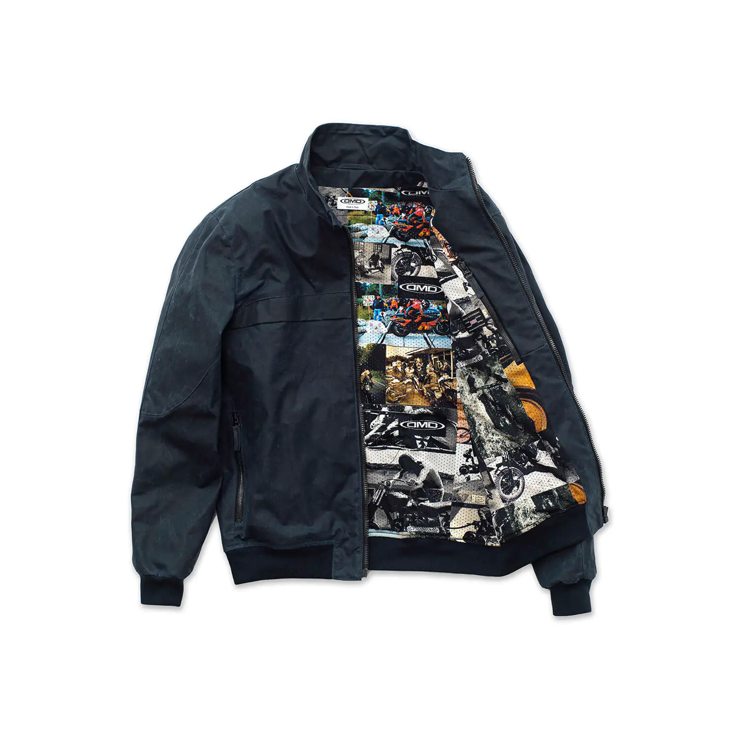 dmd.eu - BUNNY BLUE DMD – Bunny blue waxed cotton – aperto