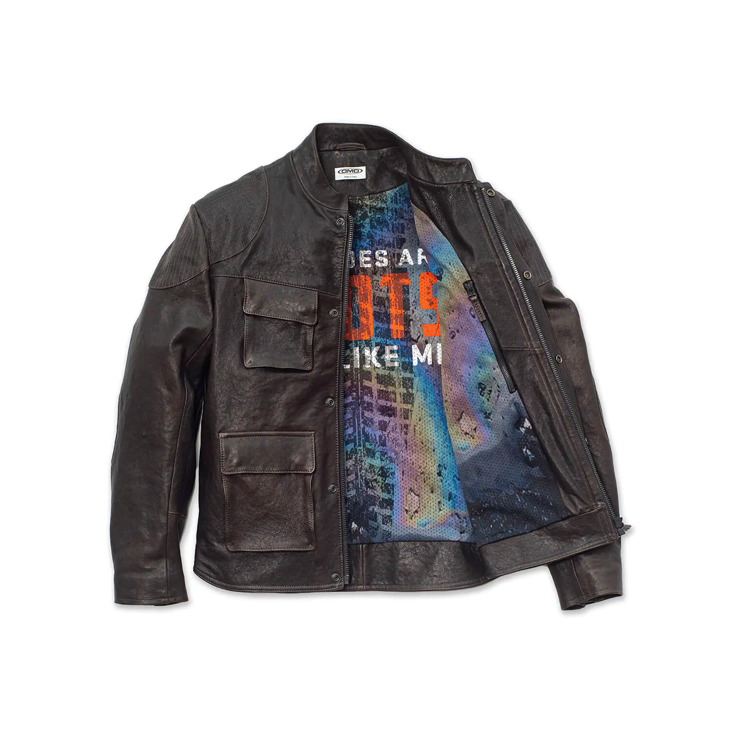 dmd.eu - SOLO RIDER BROWN DMD – Solo rider brown leather – aperto